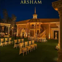 باغ تالار عمارت آرشام  عروسی