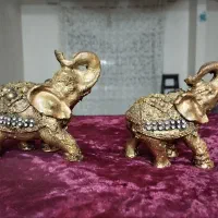 فیل طلایی تزئینی
