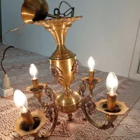 لوستر طلایی قدیمی