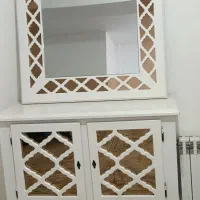آینه کنسول ومیزتلوزیون