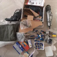 ابزار .دریل .سنگ انگشتی و غیره