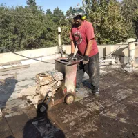 برش بتن وآسفالت تخریب