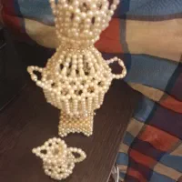 سماور دکوری مرواریدی
