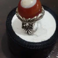 انگشتر نقره تک چشم