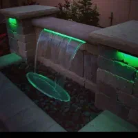 طراحی و اجرای ابنما پرده ای بارانی کرتین...