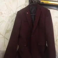 کت تک مردانه،زرشکی ،سالم ،درحد