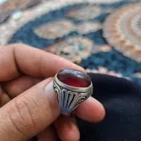 انگشتر قدیمی عقیق یمنی