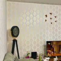 نقاشی (طرح کاغذ دیواری و سفید کاری)