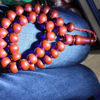 تسبیح سندلوس کم یاب دو پوسته