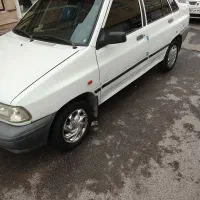 پراید سفید روغنی خونگی