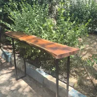 کنسول روستیک کنار سالنی