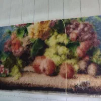 دارقالی جنس آلومینیوم بهمراه کلیه ابزار قالی بافی