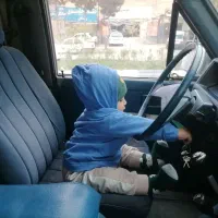 ماسه و گراویه آجر دسته دوم و... نیسان کمپرسی