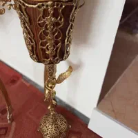 جا دستمالی وسطا زباله برنز