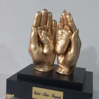 تندیس دست گچی سیلیکونی