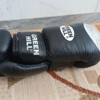 دستکش بوکس چرمی مارک گرین هیل 12اونس