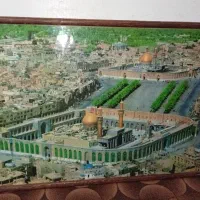 قاب چوبی و تابلو بین الحرمین
