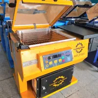 دستگاه شیرینگ پک کابینی با کوره استیل