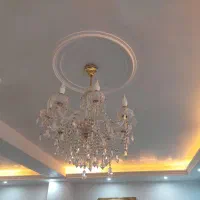 دو عدد لوستر هشت شاخه