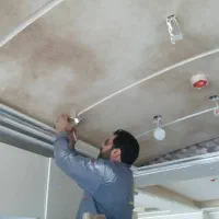 نقاشی ساختمان پتینه و ورق طلا
