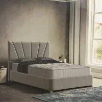 تخت باکسی پارچه‌ای شیک و مقاوم جک‌دار و بدون جک