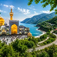 کاروان مشهد مقدس مسیر شمال حرکت چهارشنبه