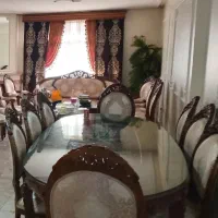 یک دست میز ناهارخوری 8 نفره چوب گردو