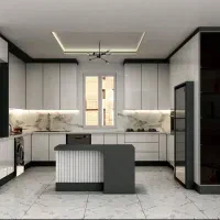 طراحی و اجرا کابینت، کمد دیواری   ب صورت  نقد و چک