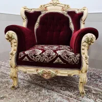 مبل استیل آنتیک ۷ نفره