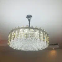 لوستر پذیرایی مدرن کریستالی