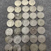 ۳۵ عدد سکه ۱۰ ریالی پهلوی قدیمی