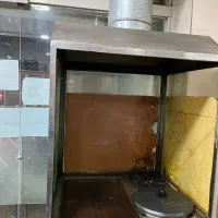 باربیکیو  و یخچال فریزر و فر ساندویچی بسیار سالم