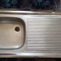 سینک تک قلو استیل واستند قابلمه