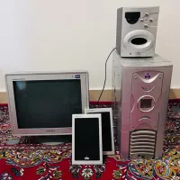 مانیتوروکیس و‌کیبورد و باند و‌تنظیم صدا
