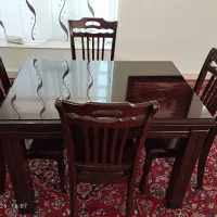 میز غذاخوری چوبی شیک