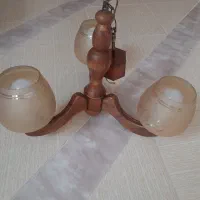 لوستر چوبی