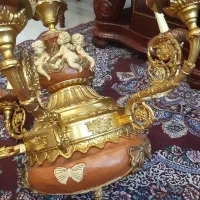 لوستر آنتیک برند آبکاری طلا