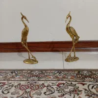 مجسمه برنجی درنا نو