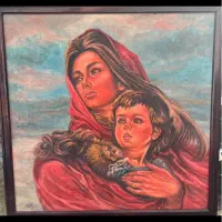 تابلو نقاشی رنگ روغن کار دست