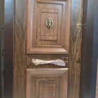درب ضدسرقت آبنوس گردو/اتاق/پنجره دوجداره