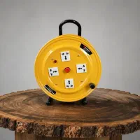 سیم سیار قرقره ای ۲۵ متری اینتیمکس