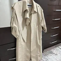 بارانی داخل آستر دوزی خارجی