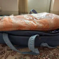 دو عدد ساک بچه و دو عدد قنداق فرنگی در حد نو
