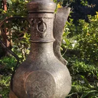 سماور صحرایی مسی آنتیک قدمت بالای 100سال