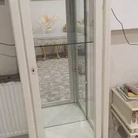 گنجه ومیزتلویزیون وپرده زبرا