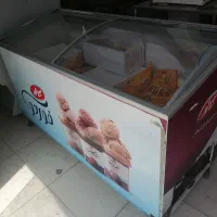 فریزر صندوقی بستنی یخچال ایستاده ویترینی