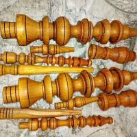 دو تا قلیان تمام ست بروجردی زرد رگه دار