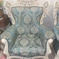 مبلمان استیل سلطنتی کاملا سالم وعالی