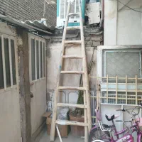 نردبان چوبی نو