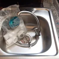 سینک اخوان توکار + شیر VA Rنو و سالم .فقط باهم